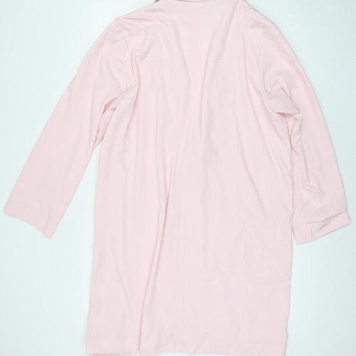 Hauber Womens Pink Jacket Size 14 Button