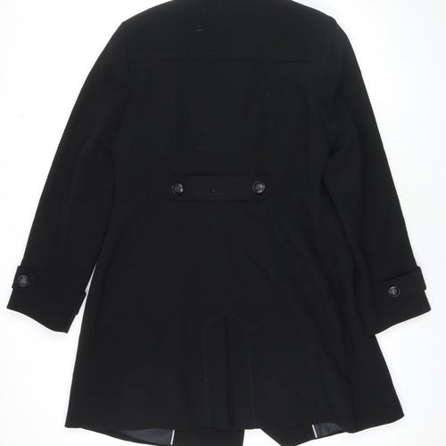 Marks and Spencer Womens Black Jacket Blazer Size 14 Button