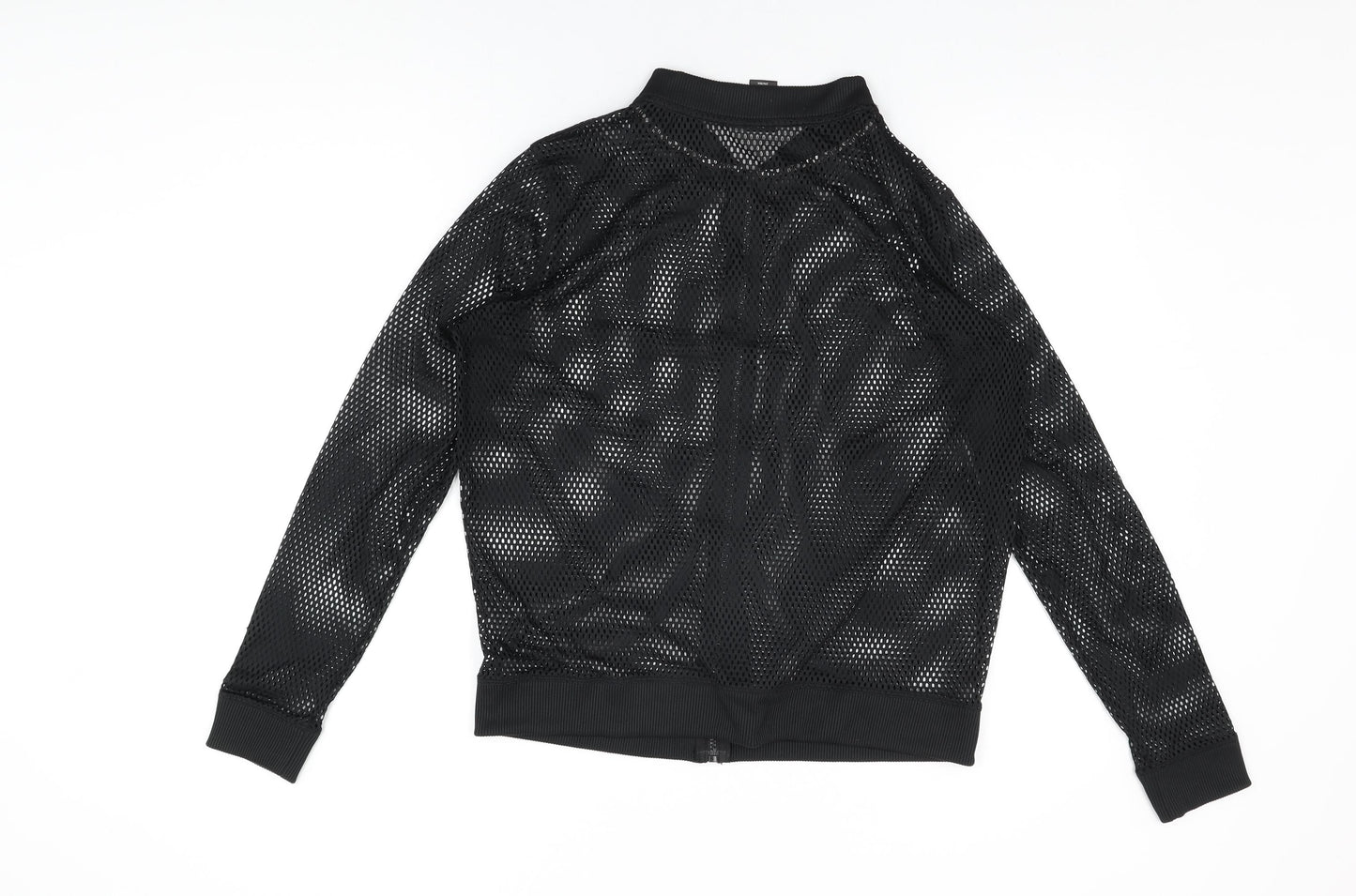 Victoria's Secret Womens Black Jacket Size M Zip