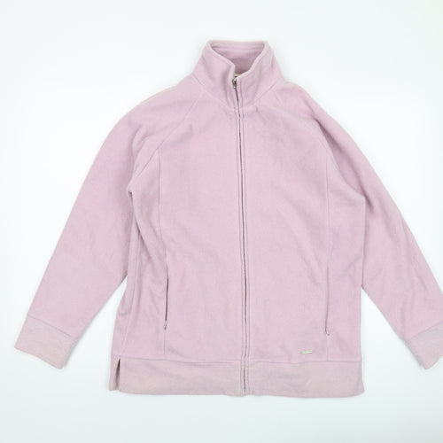 Alice Collins Womens Pink Jacket Size 12 Zip