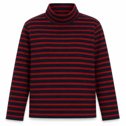 Uniqlo Womens Blue Striped Polyester Pullover Sweatshirt Size 12 Pullover