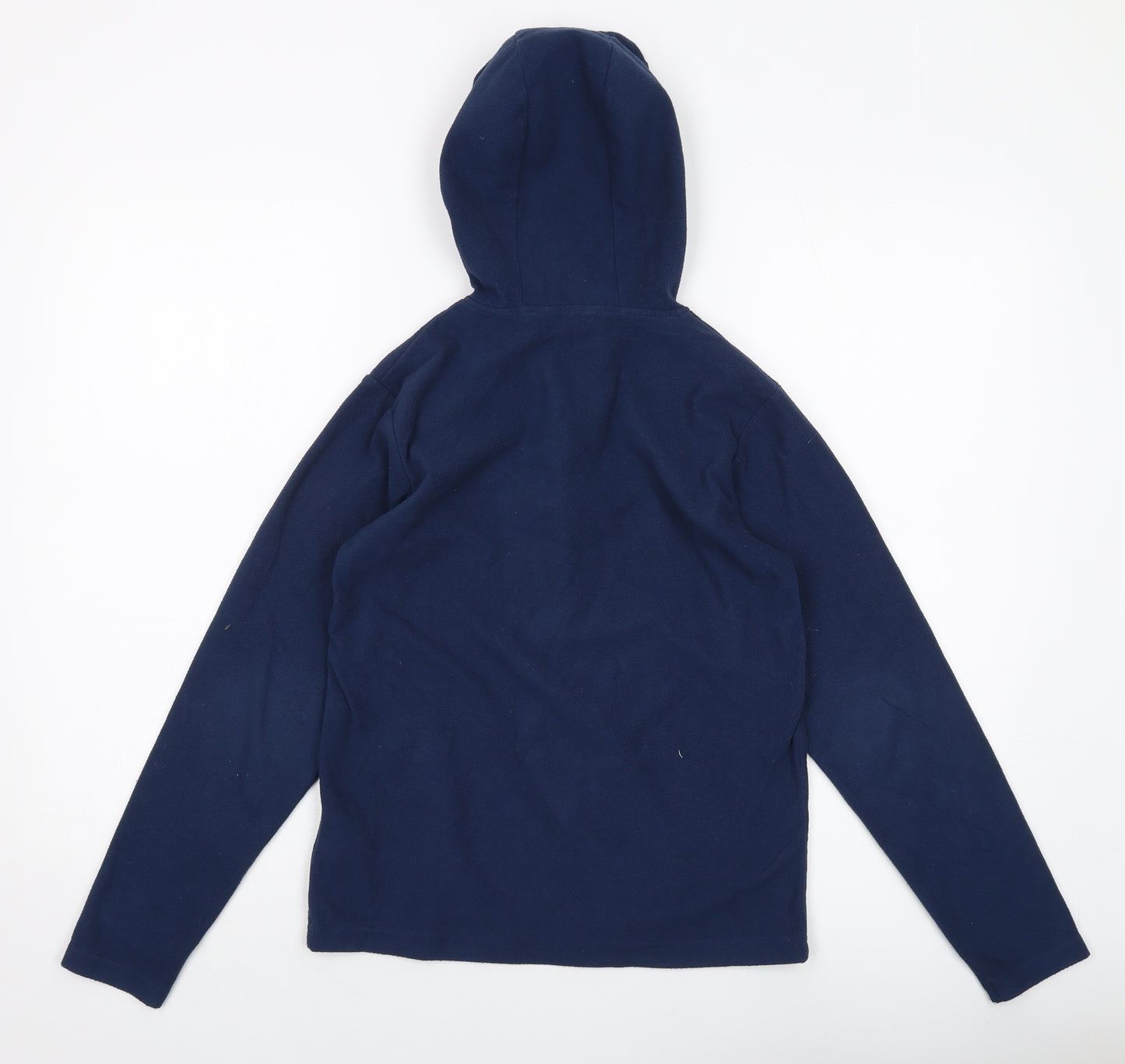 Mountain Warehouse Boys Blue Polyester Pullover Hoodie Size 11-12 Years Zip