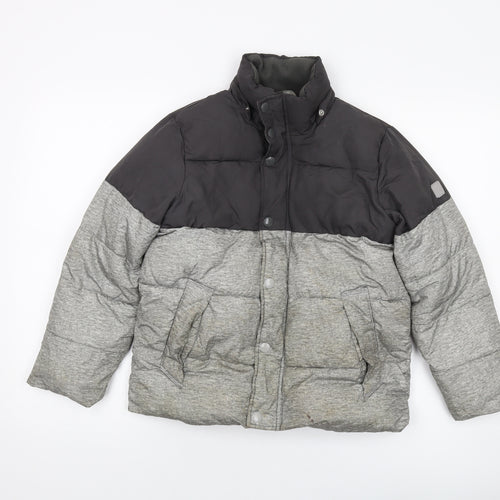 Gap Boys Grey Jacket Size 8-9 Years Zip