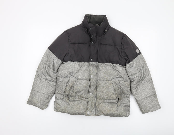 Gap Boys Grey Jacket Size 8-9 Years Zip
