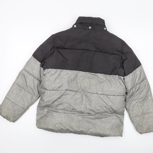 Gap Boys Grey Jacket Size 8-9 Years Zip