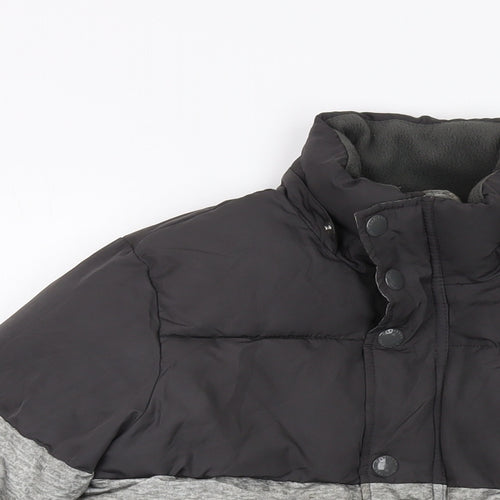 Gap Boys Grey Jacket Size 8-9 Years Zip
