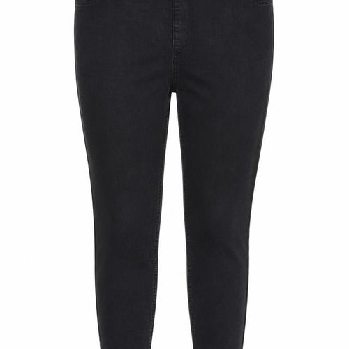 Marks and Spencer Womens Grey Cotton Jegging Jeans Size 14 L26 in Regular