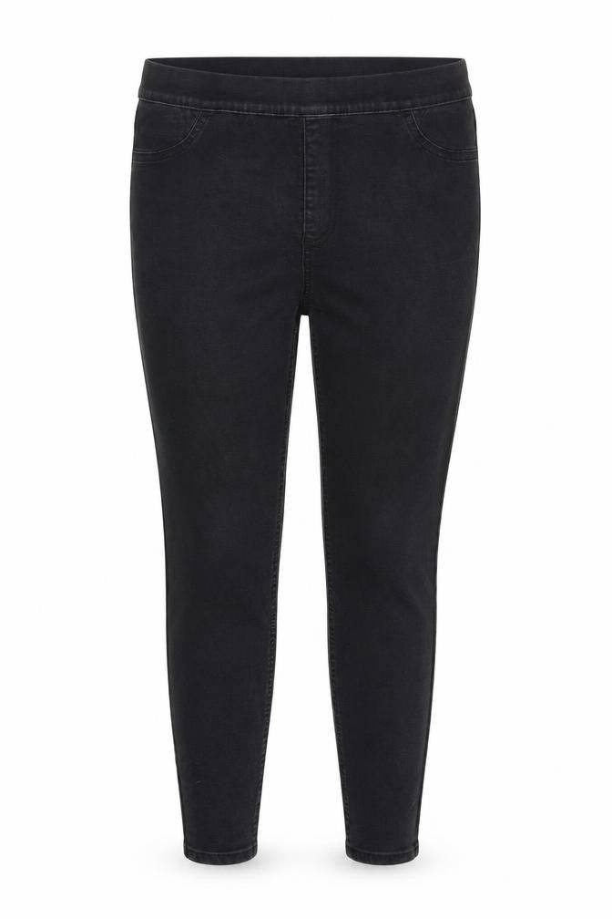 Marks and Spencer Womens Grey Cotton Jegging Jeans Size 14 L26 in Regular