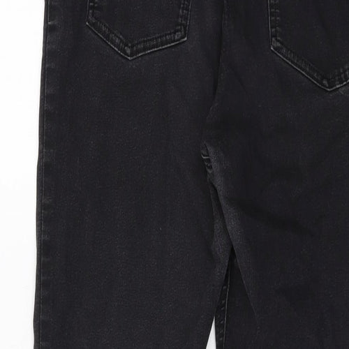 Marks and Spencer Womens Grey Cotton Jegging Jeans Size 14 L26 in Regular