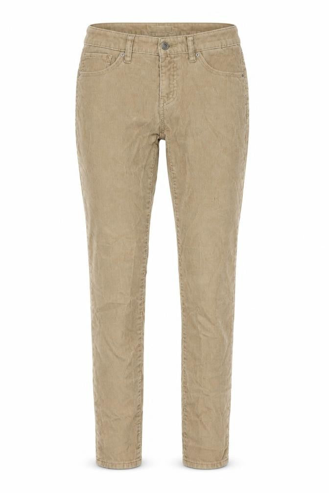 Uniqlo Womens Beige Cotton Trousers Size 26 in L29 in Regular Button