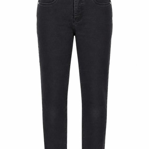 8 Womens Grey Cotton Skinny Jeans Size 8 L24 in Regular Button