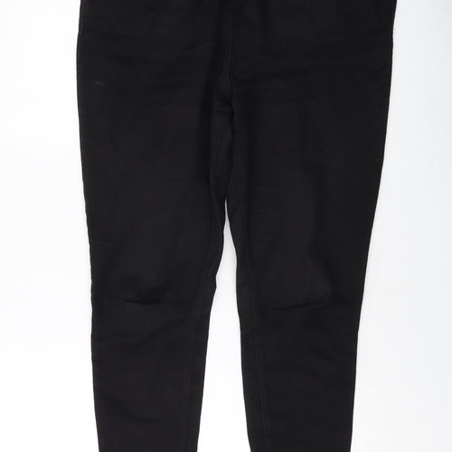 Tulchan Womens Black Cotton Jegging Jeans Size 16 L28 in Regular