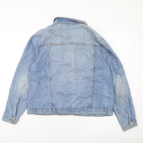 Dorothy Perkins Womens Blue Jacket Size 14 Button