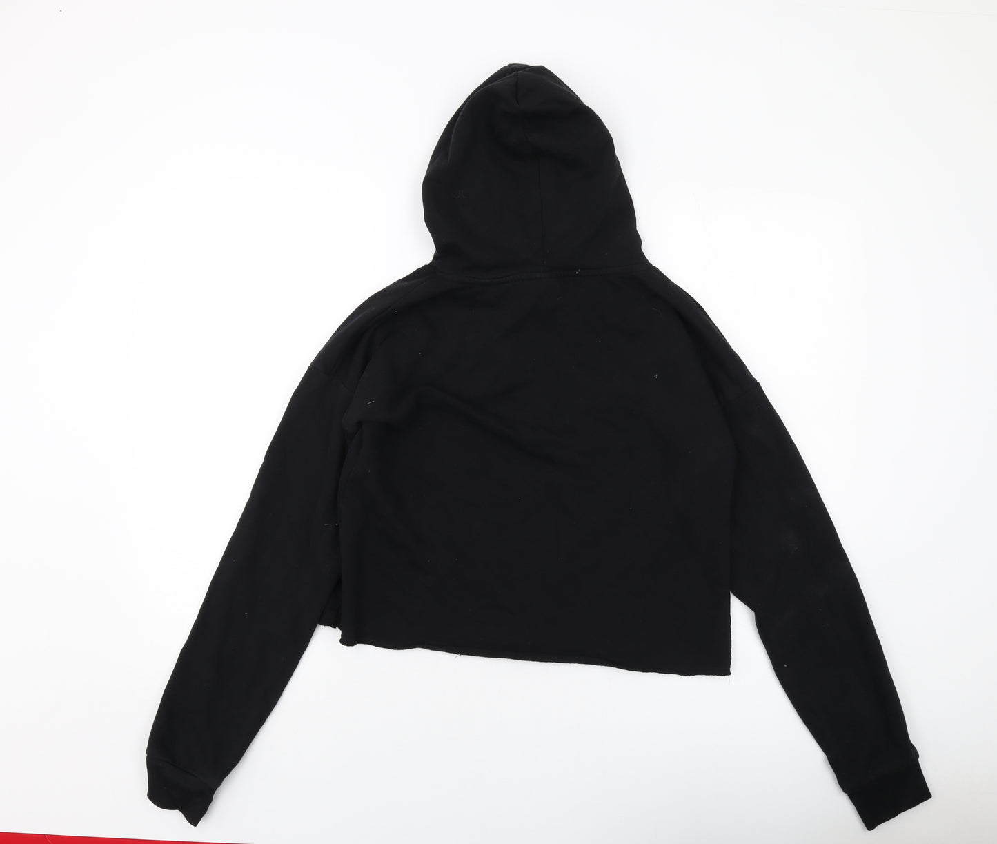 Friends Girls Black Cotton Pullover Hoodie Size 13-14 Years Pullover