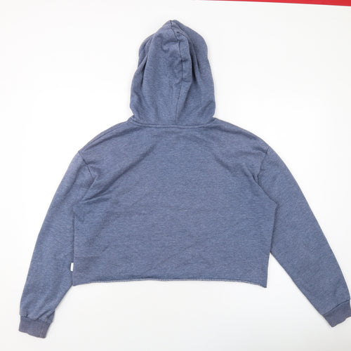 Lee Cooper Womens Blue Polyester Pullover Hoodie Size 12 Pullover