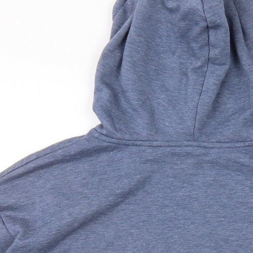 Lee Cooper Womens Blue Polyester Pullover Hoodie Size 12 Pullover