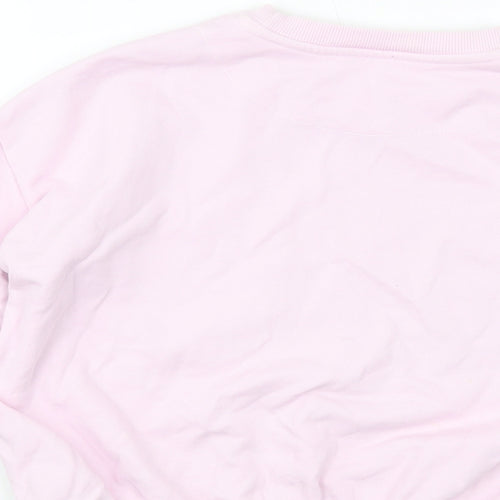 John Lewis Girls Purple Cotton Pullover Sweatshirt Size 8 Years Pullover