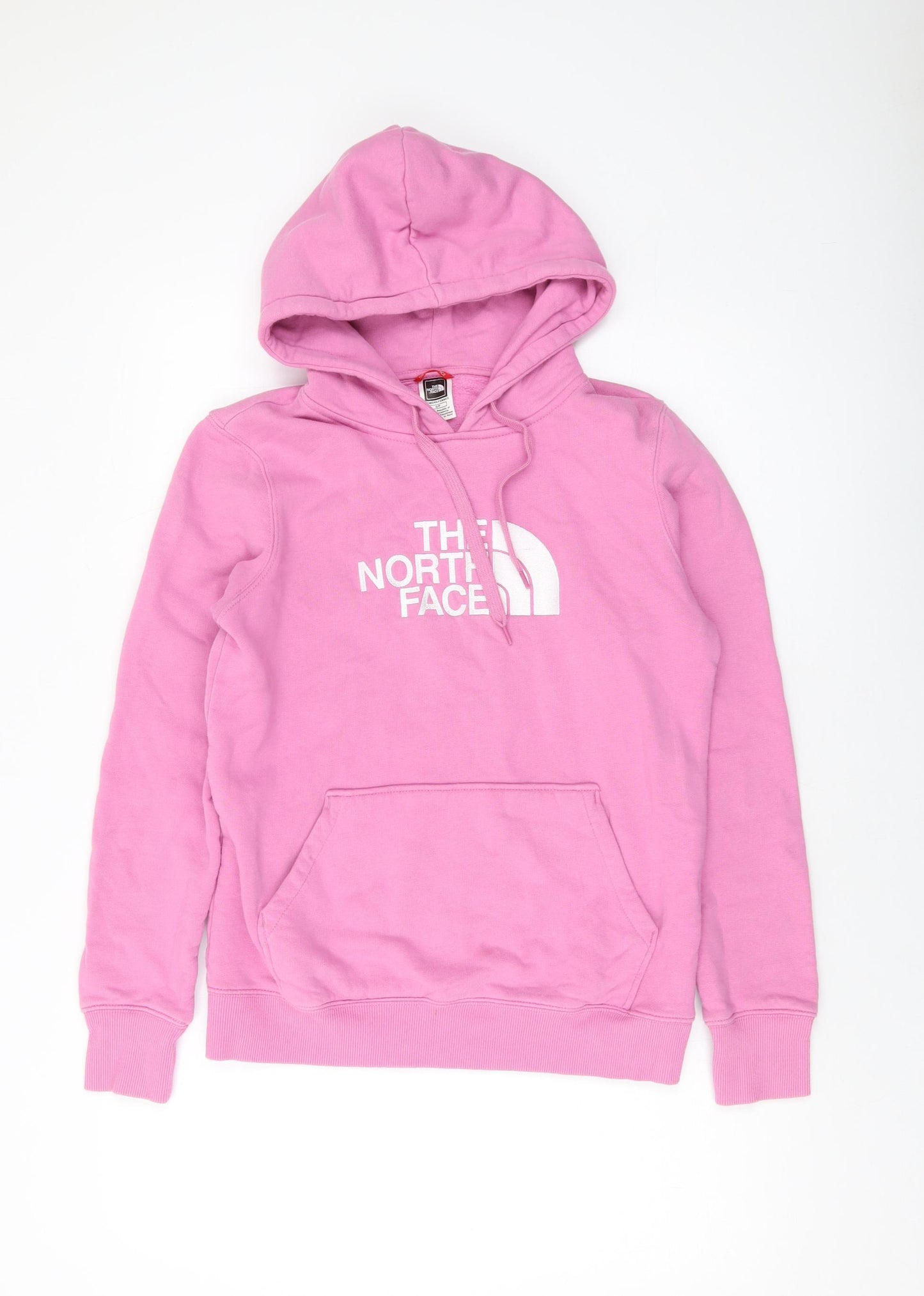 The North Face Womens Pink Cotton Pullover Hoodie Size S Pullover