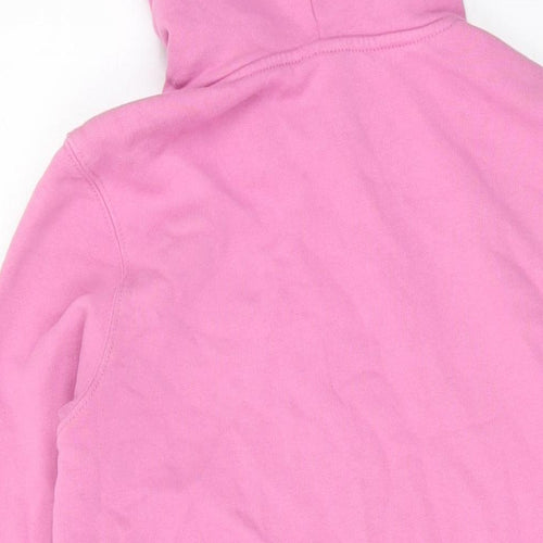 The North Face Womens Pink Cotton Pullover Hoodie Size S Pullover