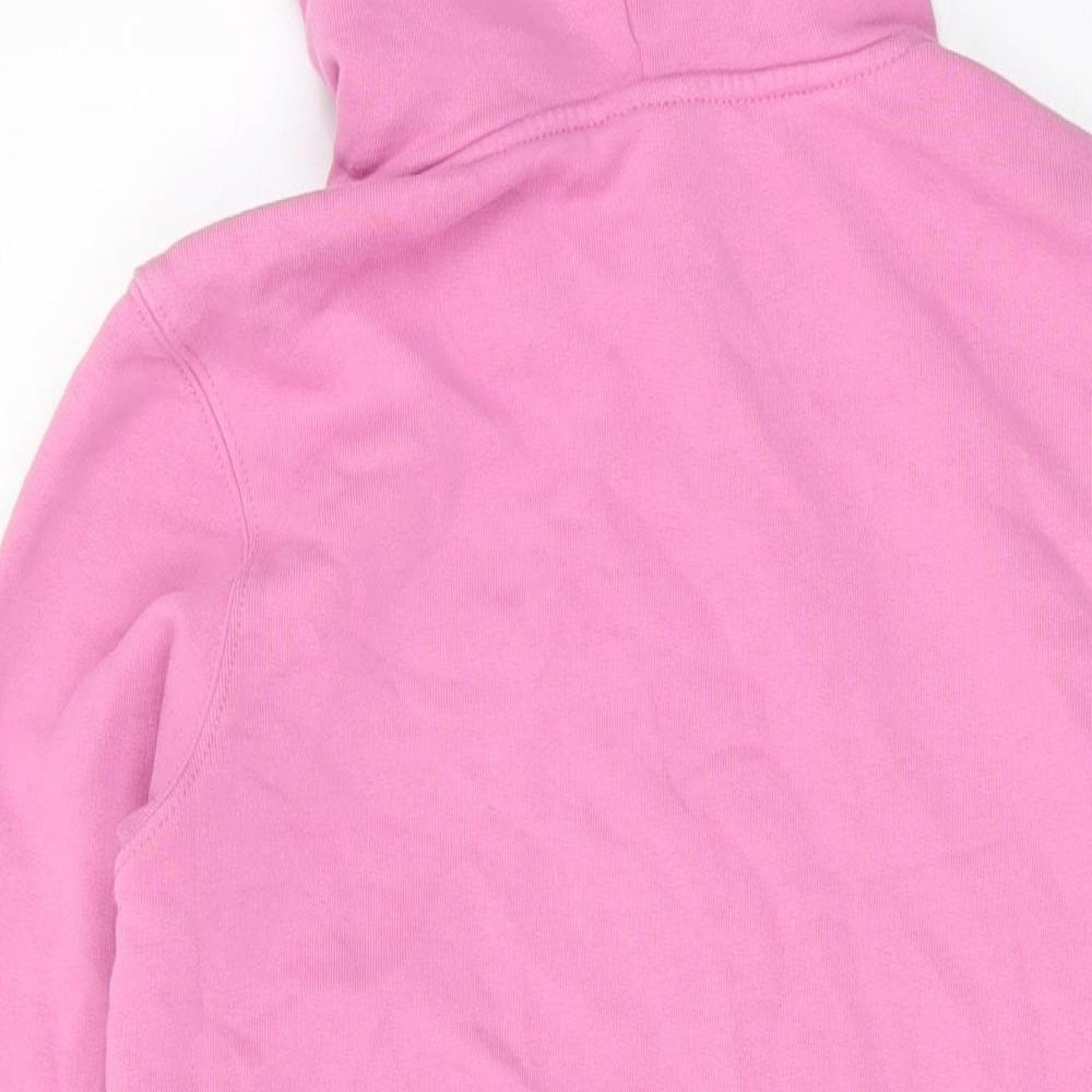 The North Face Womens Pink Cotton Pullover Hoodie Size S Pullover