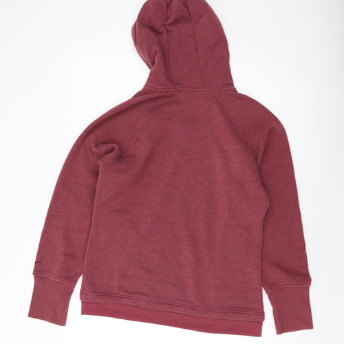 LA Gear Womens Red Polyester Pullover Hoodie Size 10 Pullover