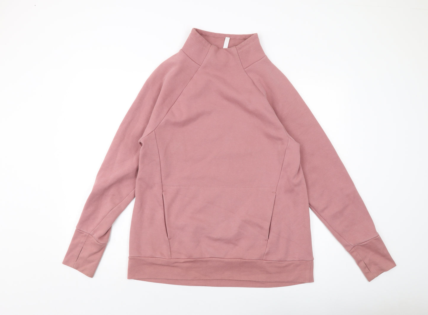 Fabletics Womens Pink Polyester Pullover Sweatshirt Size L Pullover