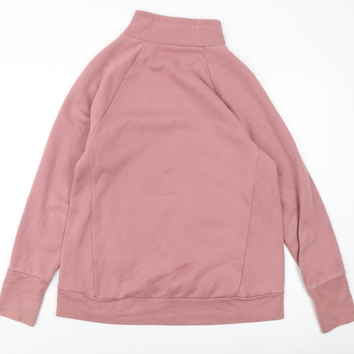 Fabletics Womens Pink Polyester Pullover Sweatshirt Size L Pullover
