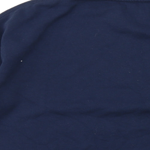 Capsule Womens Blue Cotton Pullover Sweatshirt Size 16 Pullover