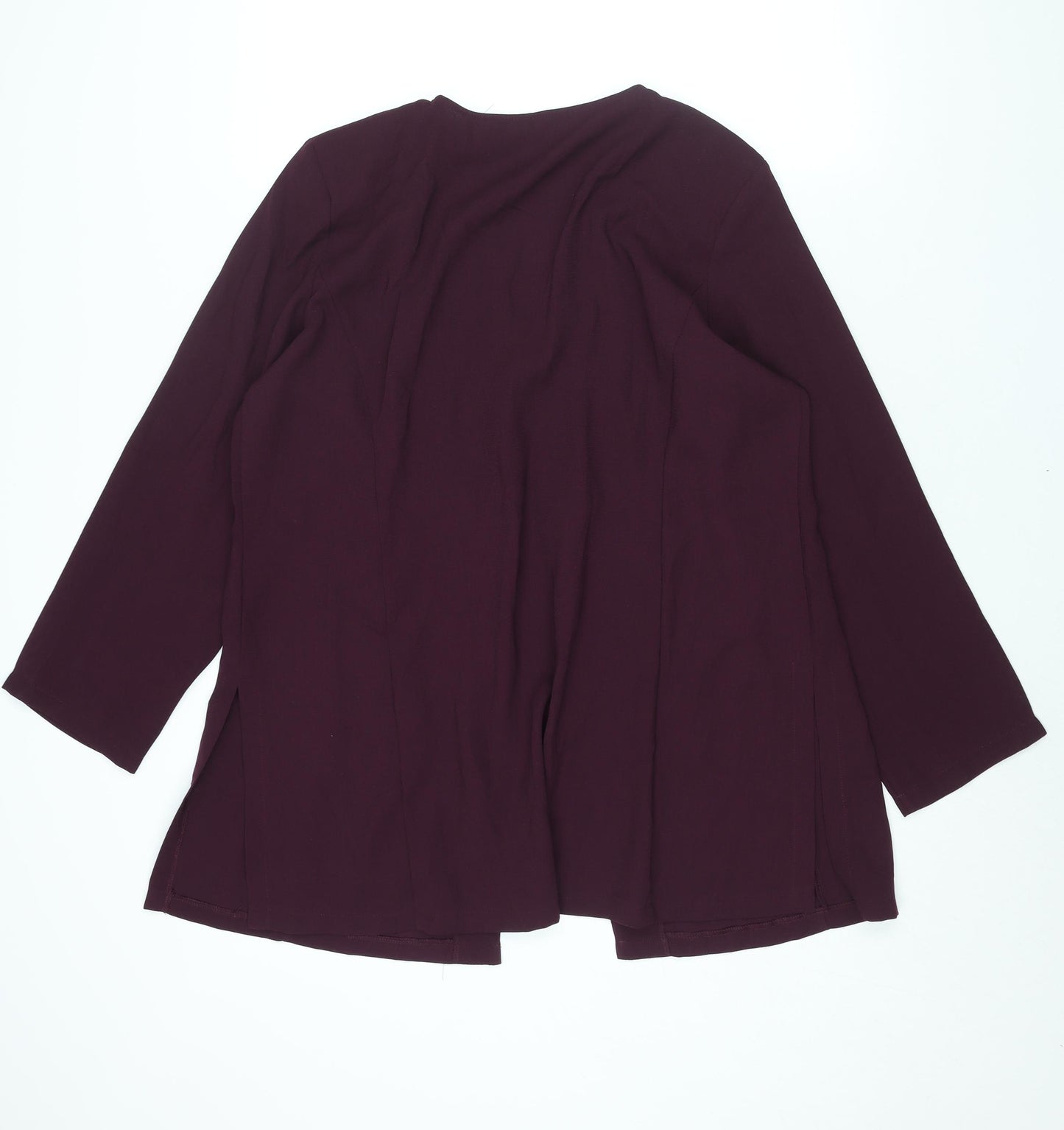 Berkertex Womens Purple Jacket Size 20 Button