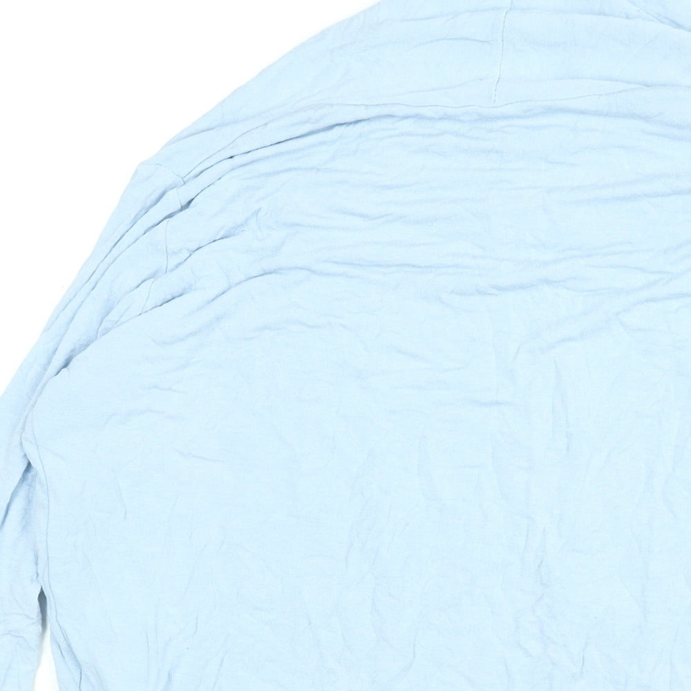 Phase Eight` Womens Blue Viscose Basic Blouse Size L V-Neck