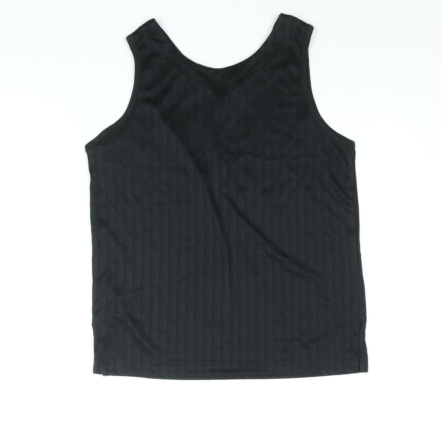 Paramour Womens Black Polyester Camisole Blouse Size S V-Neck - Size S-M