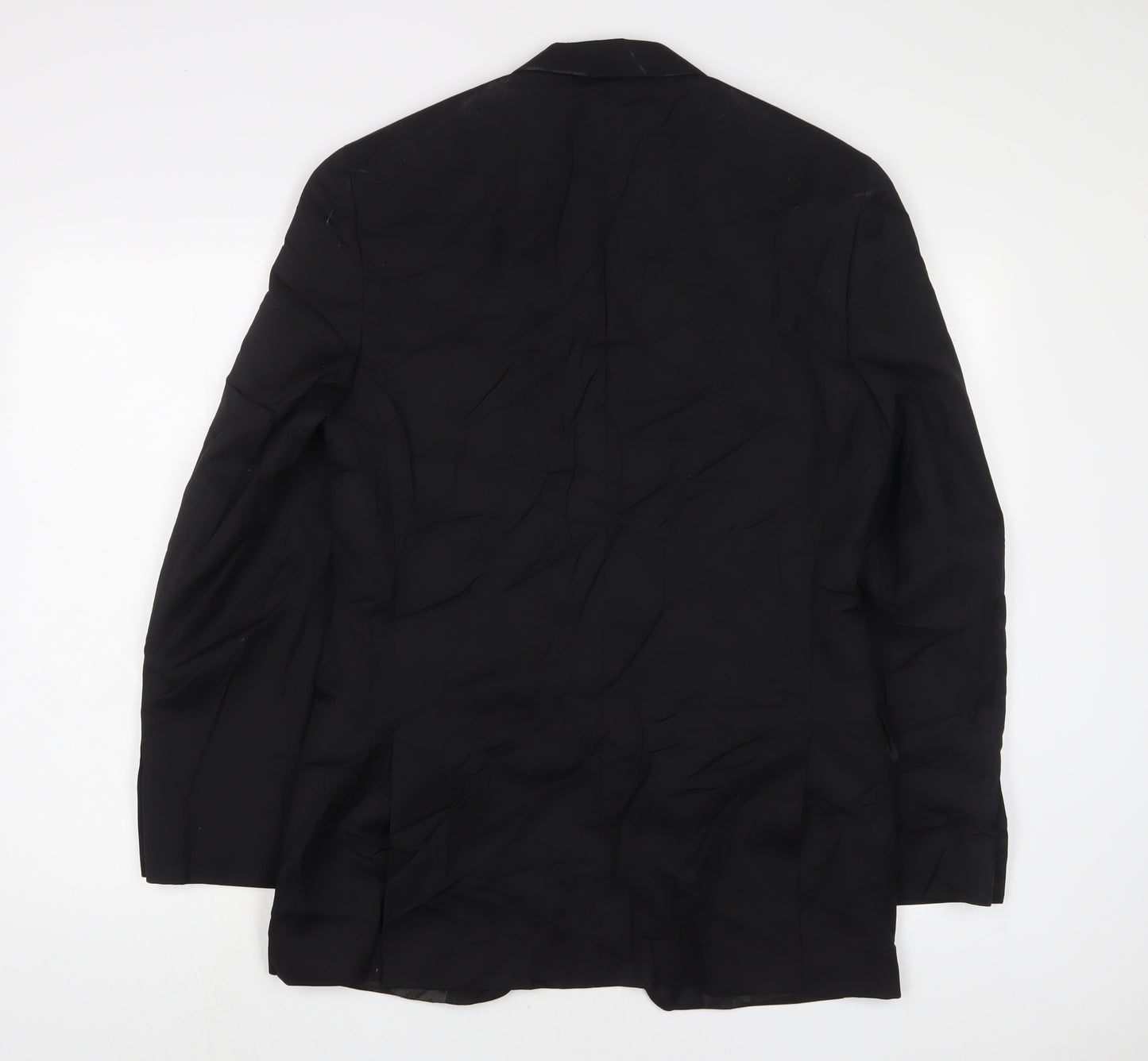 Alfani Mens Black Wool Jacket Suit Jacket Size 38 Regular