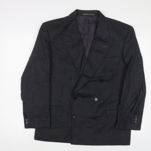 Horne Brothers Mens Grey Wool Jacket Suit Jacket Size 40 Regular