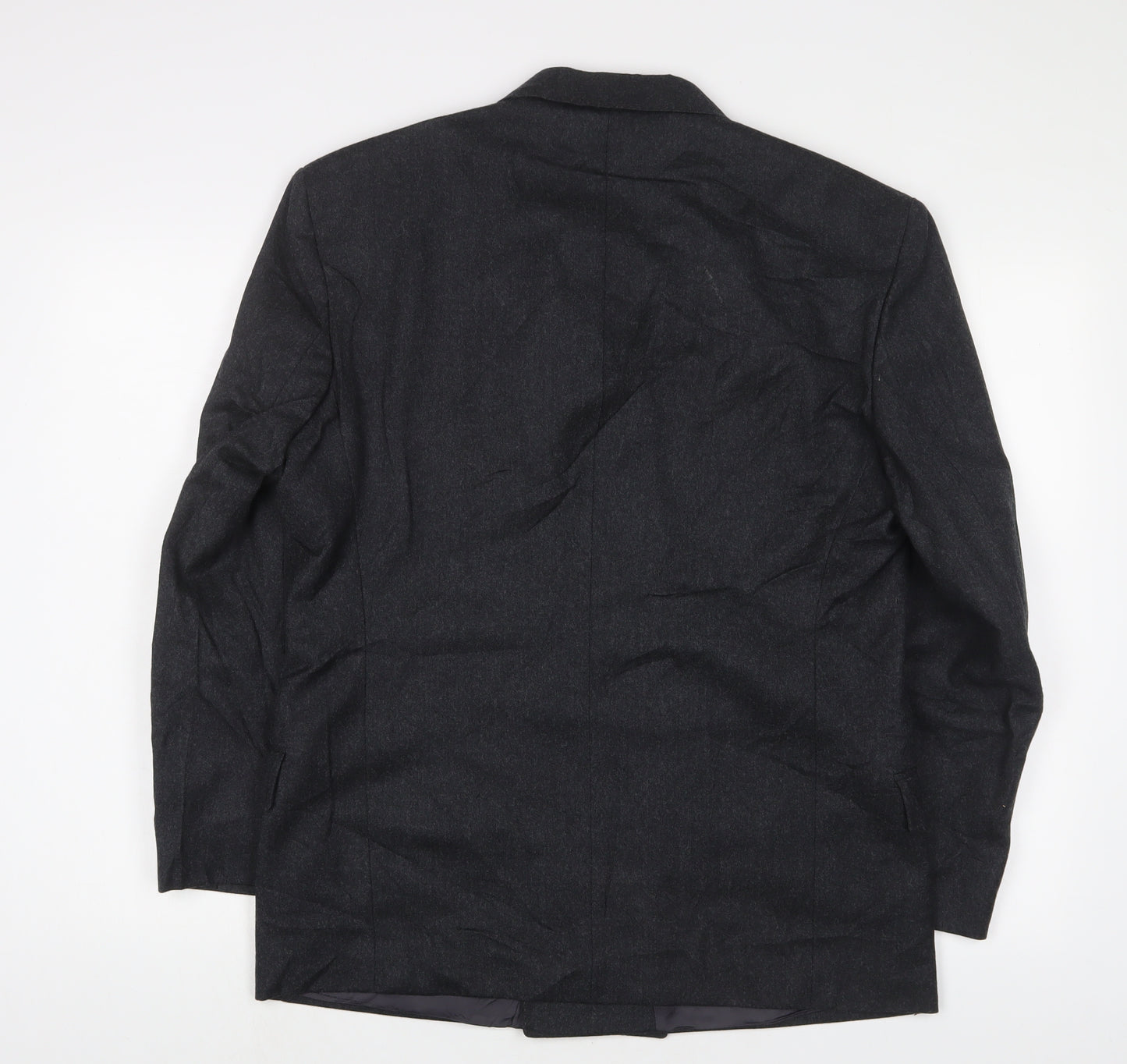 Horne Brothers Mens Grey Wool Jacket Suit Jacket Size 40 Regular