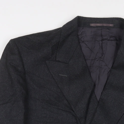 Horne Brothers Mens Grey Wool Jacket Suit Jacket Size 40 Regular