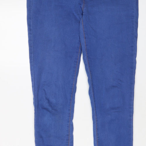 Dorothy Perkins Womens Blue Cotton Jegging Jeans Size 8 L28 in Regular