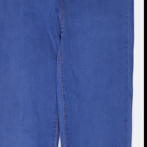 Dorothy Perkins Womens Blue Cotton Jegging Jeans Size 8 L28 in Regular