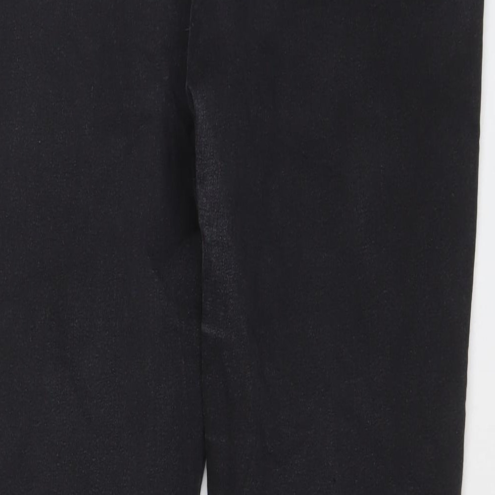 Marks and Spencer Womens Grey Cotton Jegging Jeans Size 16 L29 in Regular