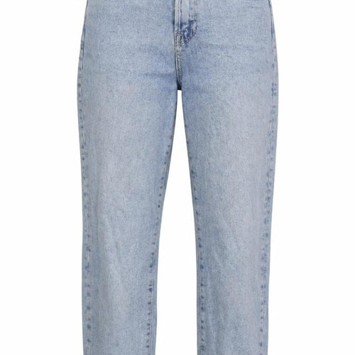 Stradivarius Womens Blue Cotton Straight Jeans Size 10 L26 in Regular Zip