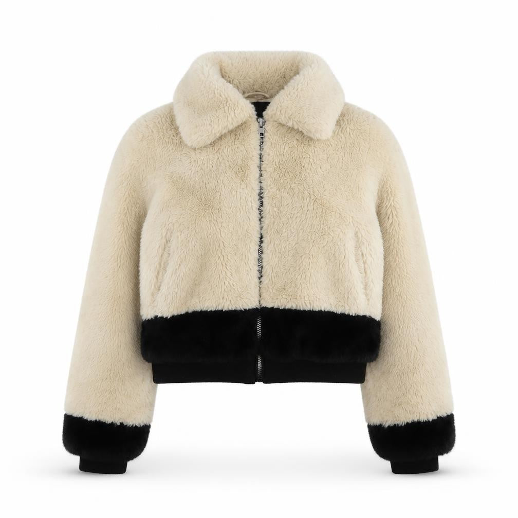 Pull&Bear Womens Beige Jacket Size S Zip