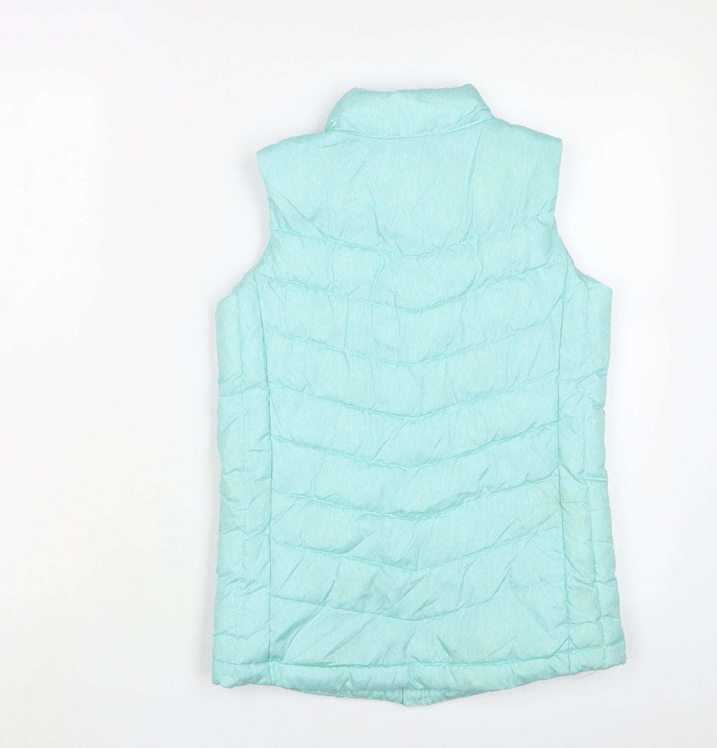 Gap Girls Blue Gilet Jacket Size 12 Years Zip