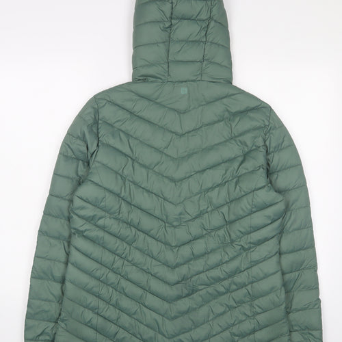 Mountain Warehouse Womens Green Jacket Size 14 Zip