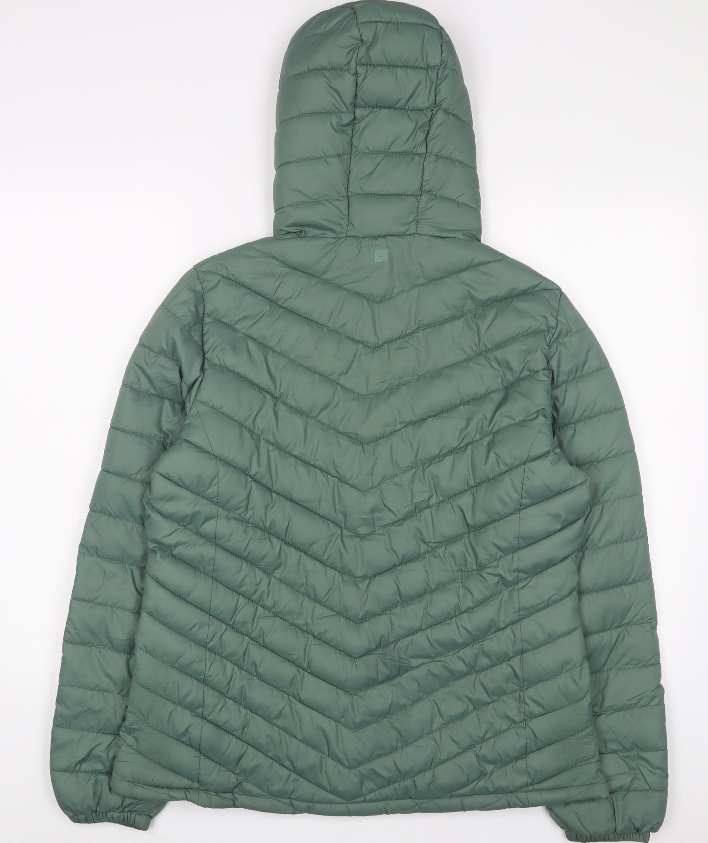 Mountain Warehouse Womens Green Jacket Size 14 Zip