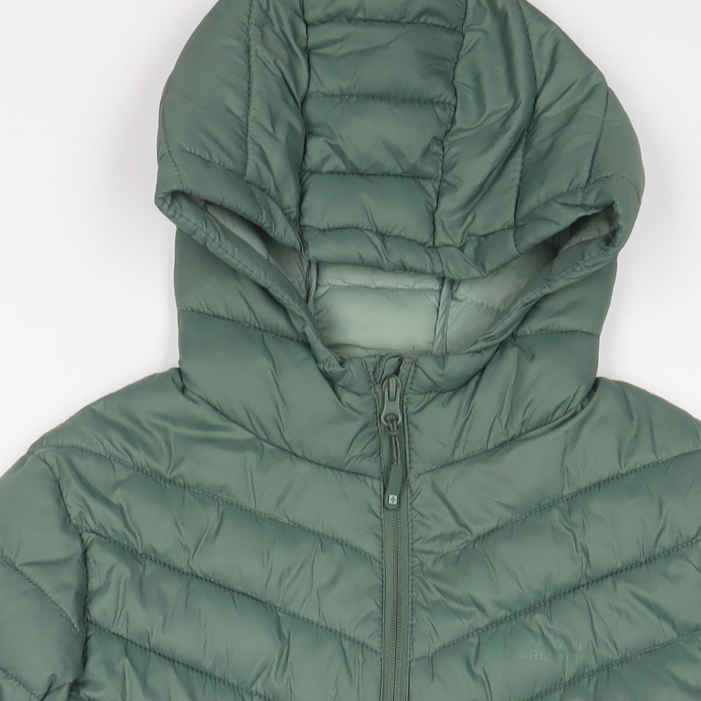 Mountain Warehouse Womens Green Jacket Size 14 Zip