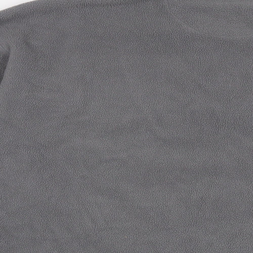 Soks Mens Grey Polyester Pullover Sweatshirt Size L