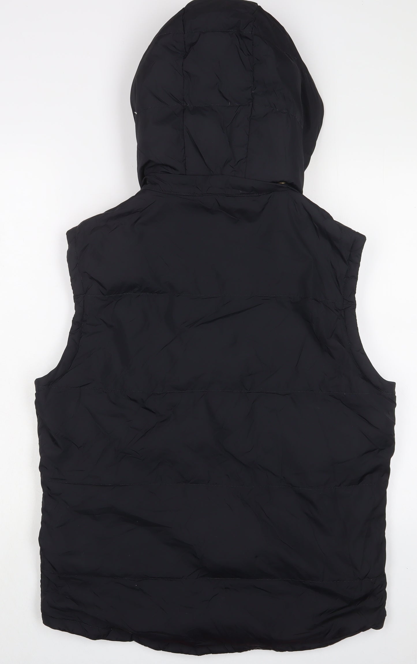 Jack Wills Mens Black Gilet Jacket Size M Zip