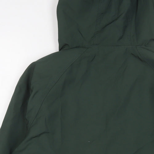 H&M Mens Green Windbreaker Jacket Size S Zip