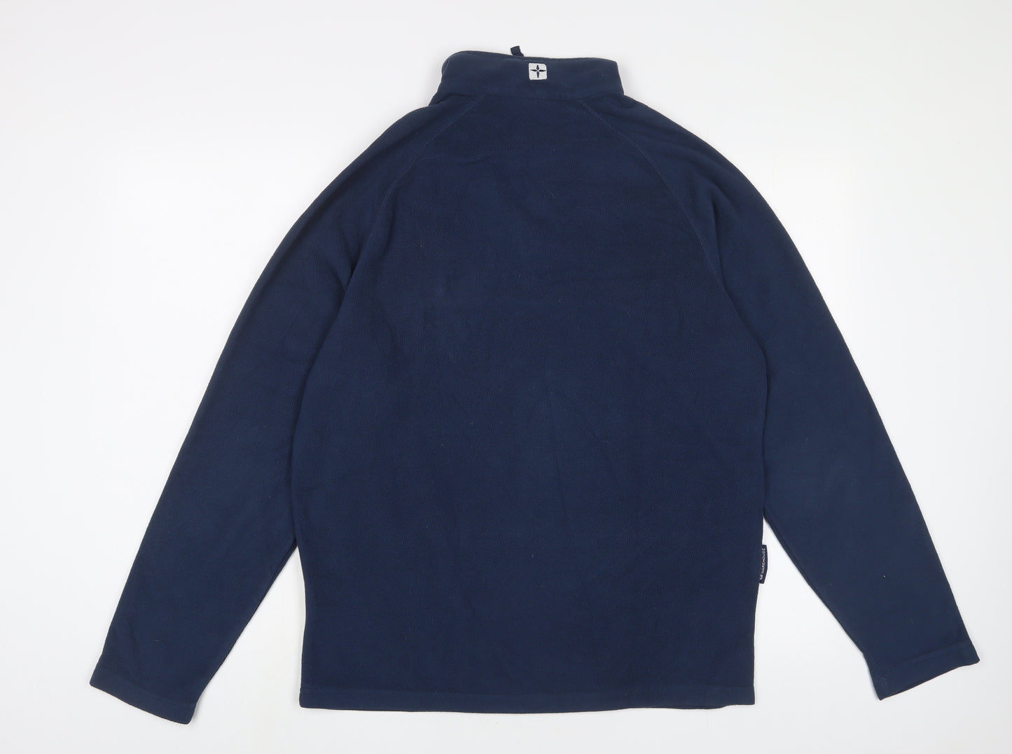Mountain Warehouse Mens Blue Polyester Pullover Sweatshirt Size M