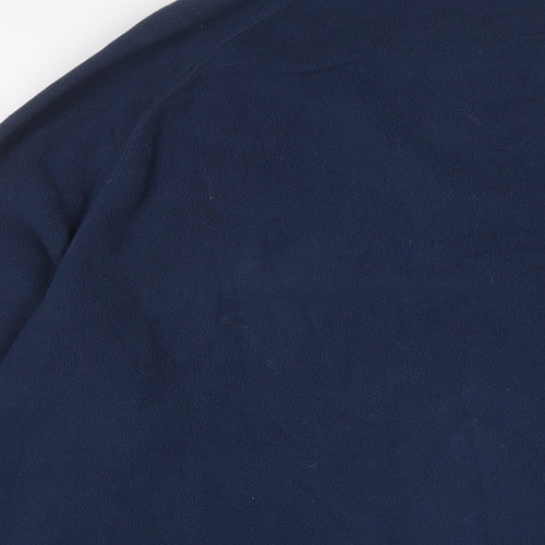 Mountain Warehouse Mens Blue Polyester Pullover Sweatshirt Size M