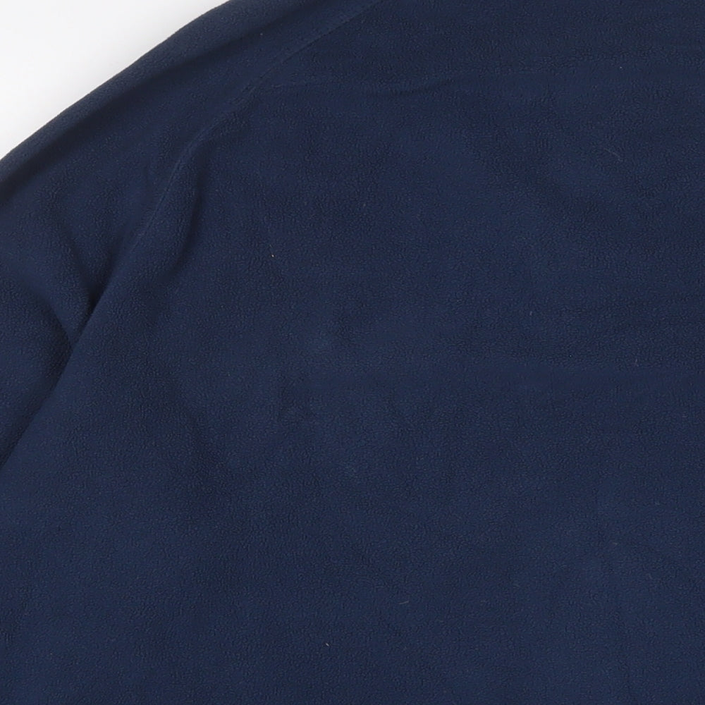 Mountain Warehouse Mens Blue Polyester Pullover Sweatshirt Size M